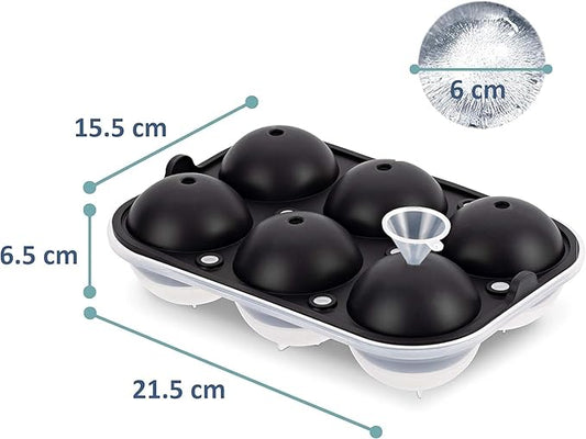 Silicone Round Ice Cube Tray