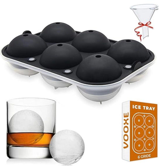 Silicone Round Ice Cube Tray