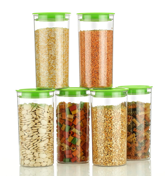 Air Tight Storage Jar Set Of 4 ( Capacity 1400ml Each )