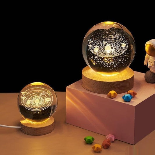 Crystal Ball Astronomy Night Lamp