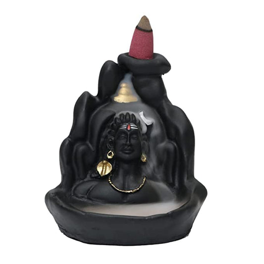 Adiyogi Incense Burner Stand with Free 10 Pcs Cone/Dhoop