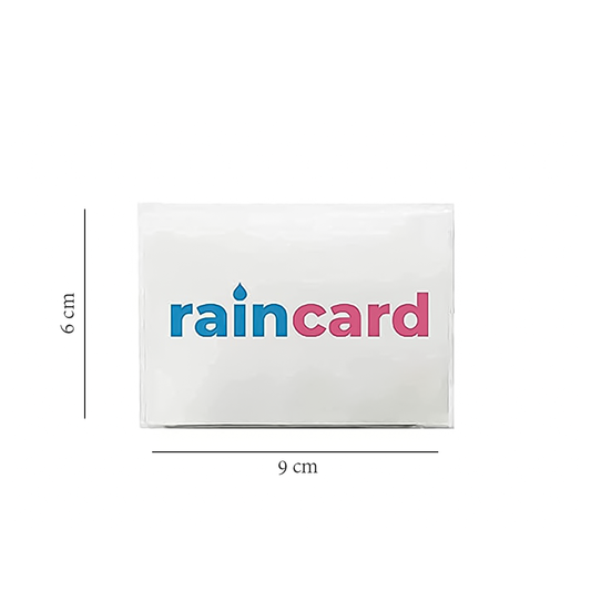 Pocket Size Rain Card (Set of 3 Pcs.)