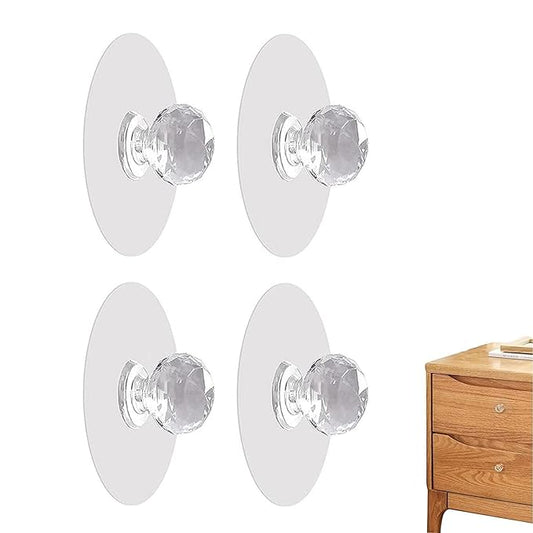 Diamond Hook Knob (Set Of 4 Pcs.)